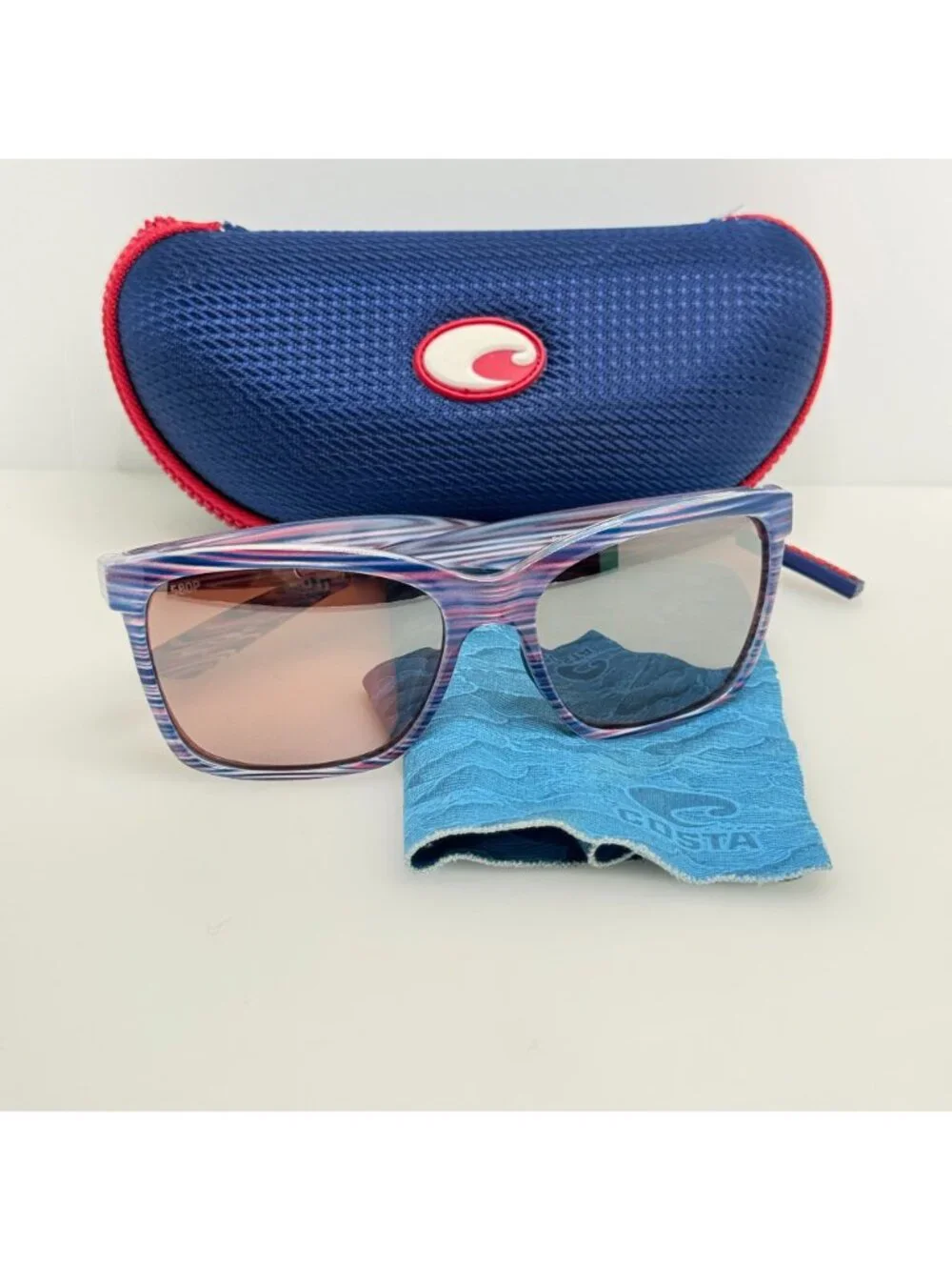 Costa Del Mar Sunglasses Anaa Ana 115 580P America Polarized W/ Case